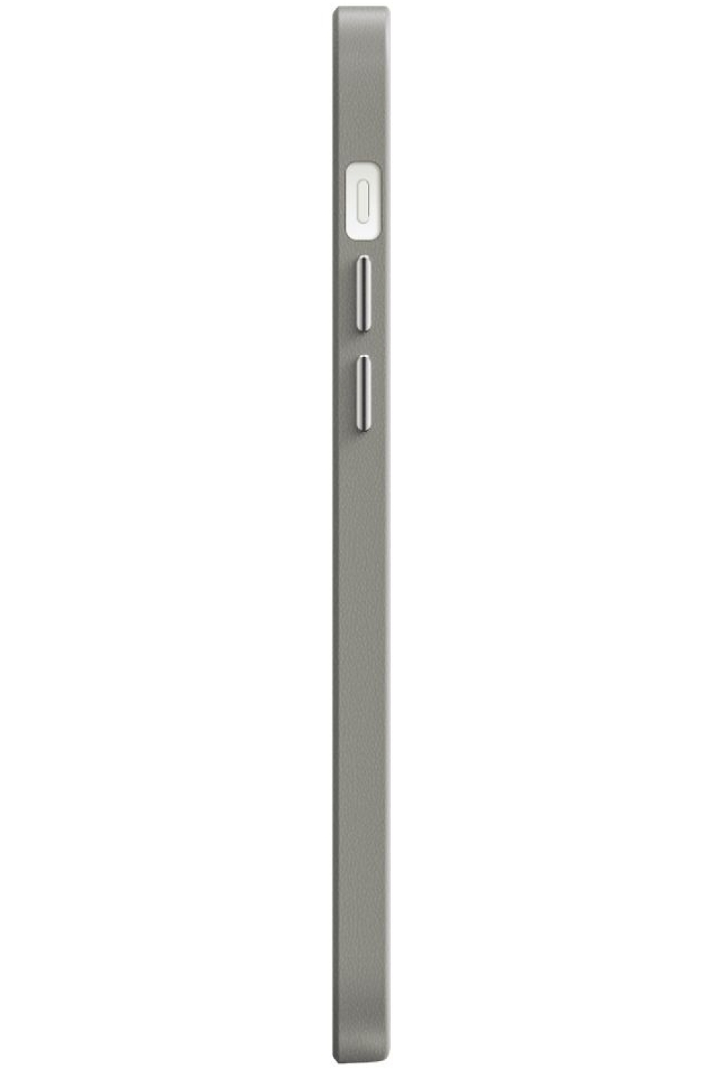 Valenta Leather Back Cover Snap Luxe Apple Iphone 13 Pro Grey - Afbeelding 6