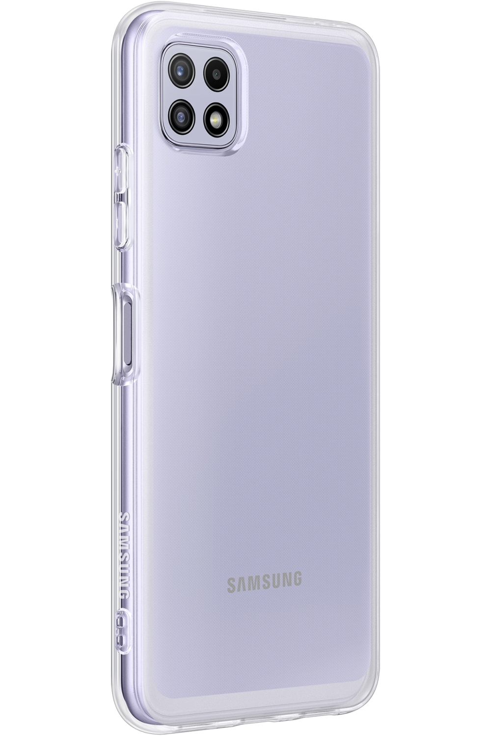 Samsung Ef-Qa226Ttegeu Samsung Soft Clear Cover Galaxy A22 5G Transparent - Afbeelding 5