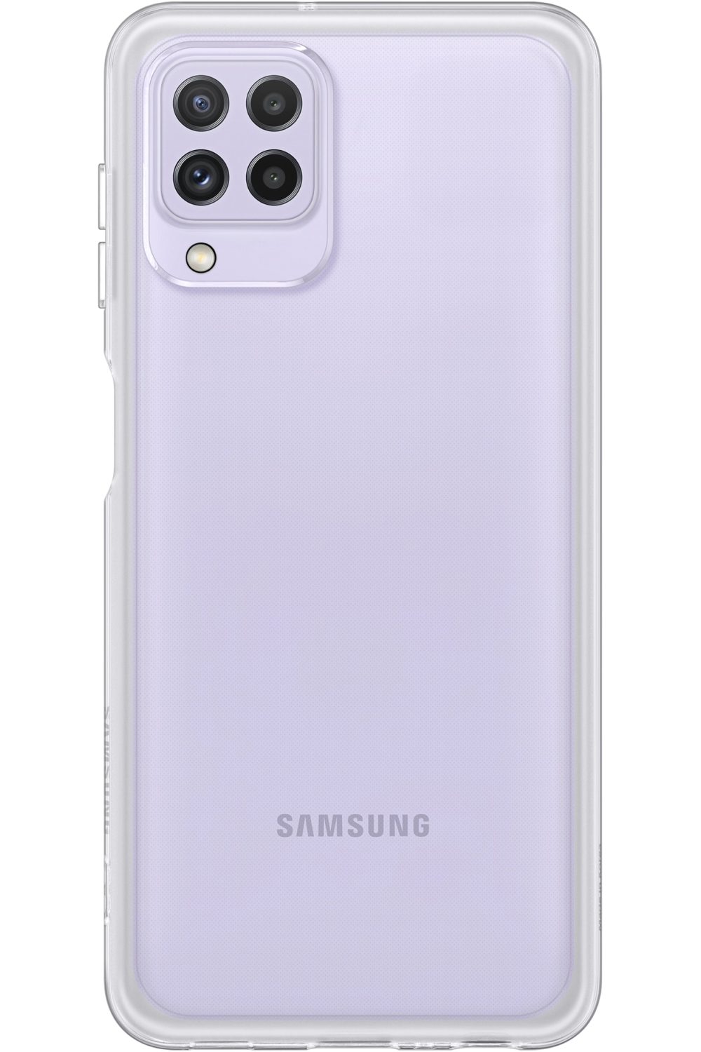 Samsung Ef-Qa225Ttegeu Samsung Soft Clear Cover Galaxy A22 4G Transparent