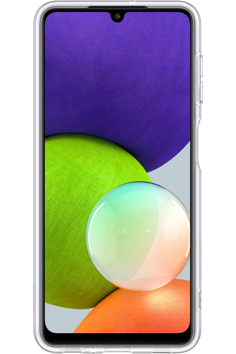 Samsung Ef-Qa225Ttegeu Samsung Soft Clear Cover Galaxy A22 4G Transparent - Afbeelding 3