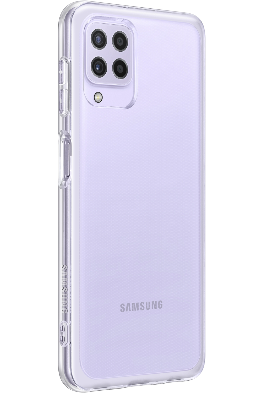 Samsung Ef-Qa225Ttegeu Samsung Soft Clear Cover Galaxy A22 4G Transparent - Afbeelding 5