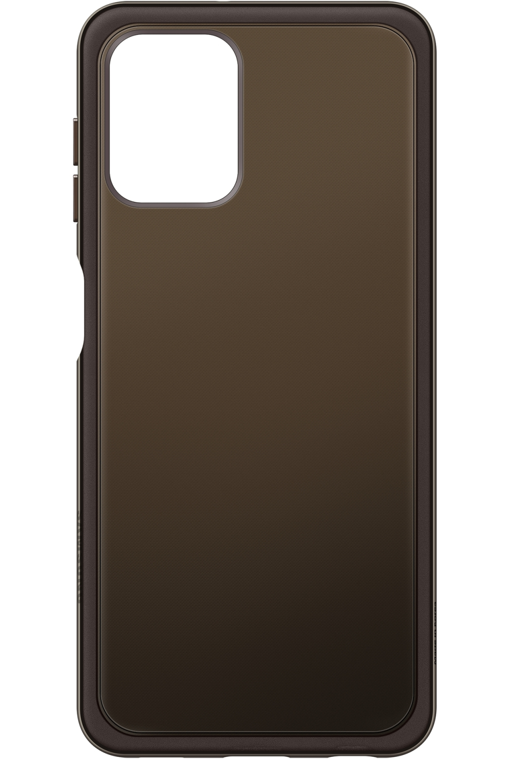 Samsung Ef-Qa225Tbegeu Samsung Soft Clear Cover Galaxy A22 4G Black - Afbeelding 2