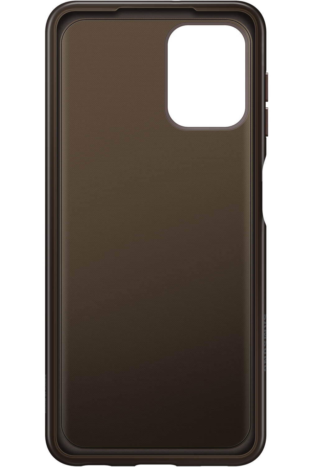 Samsung Ef-Qa225Tbegeu Samsung Soft Clear Cover Galaxy A22 4G Black - Afbeelding 4