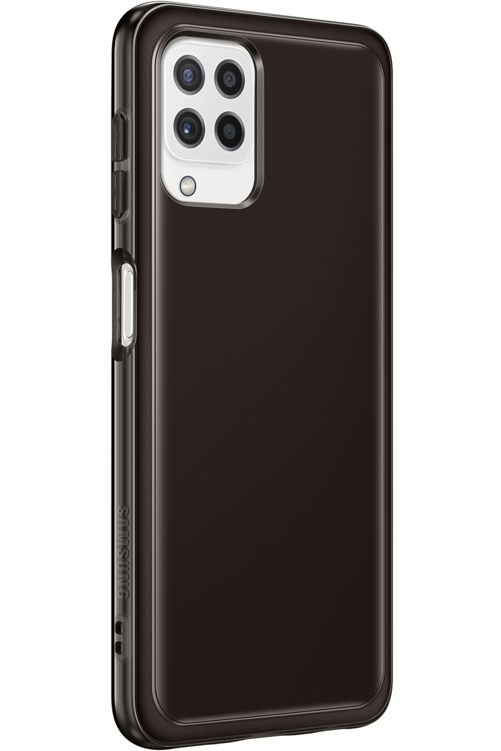 Samsung Ef-Qa225Tbegeu Samsung Soft Clear Cover Galaxy A22 4G Black - Afbeelding 5