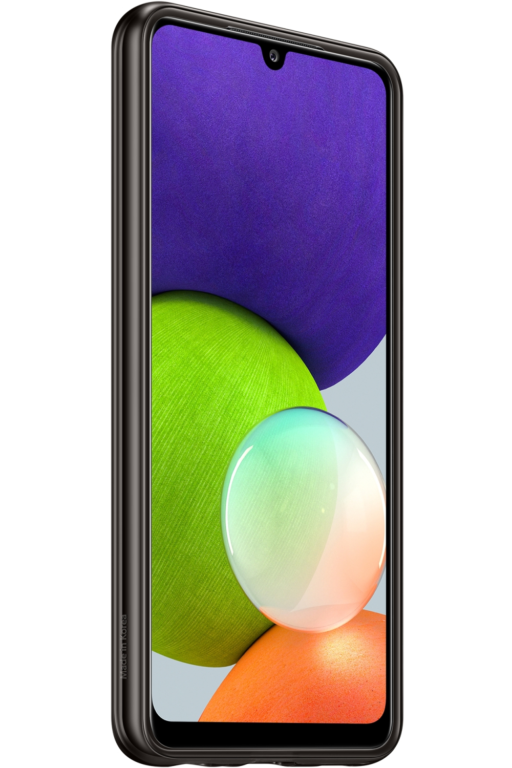 Samsung Ef-Qa225Tbegeu Samsung Soft Clear Cover Galaxy A22 4G Black - Afbeelding 6