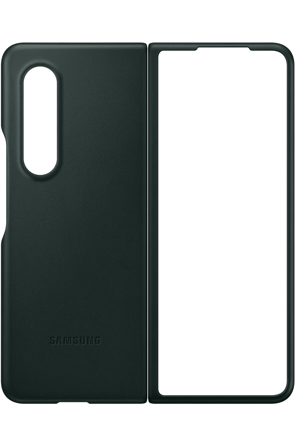 Samsung Ef-Vf926Lgegww Samsung Leather Cover Galaxy Z Fold3 Green - Afbeelding 2