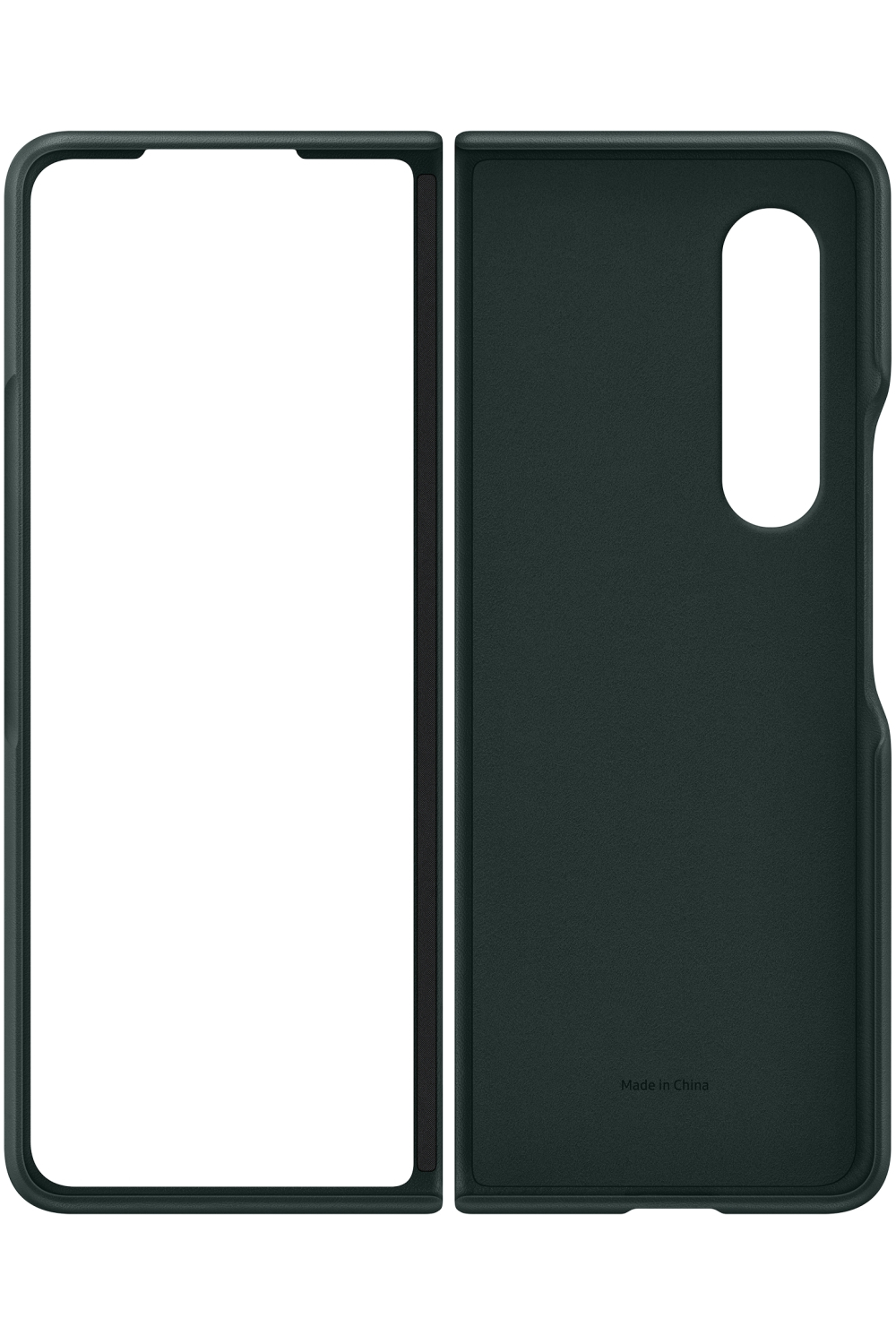 Samsung Ef-Vf926Lgegww Samsung Leather Cover Galaxy Z Fold3 Green - Afbeelding 4