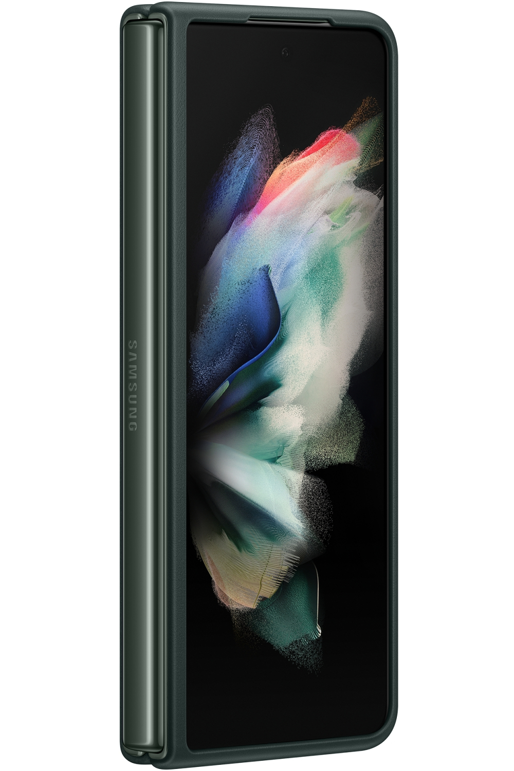 Samsung Ef-Vf926Lgegww Samsung Leather Cover Galaxy Z Fold3 Green - Afbeelding 7