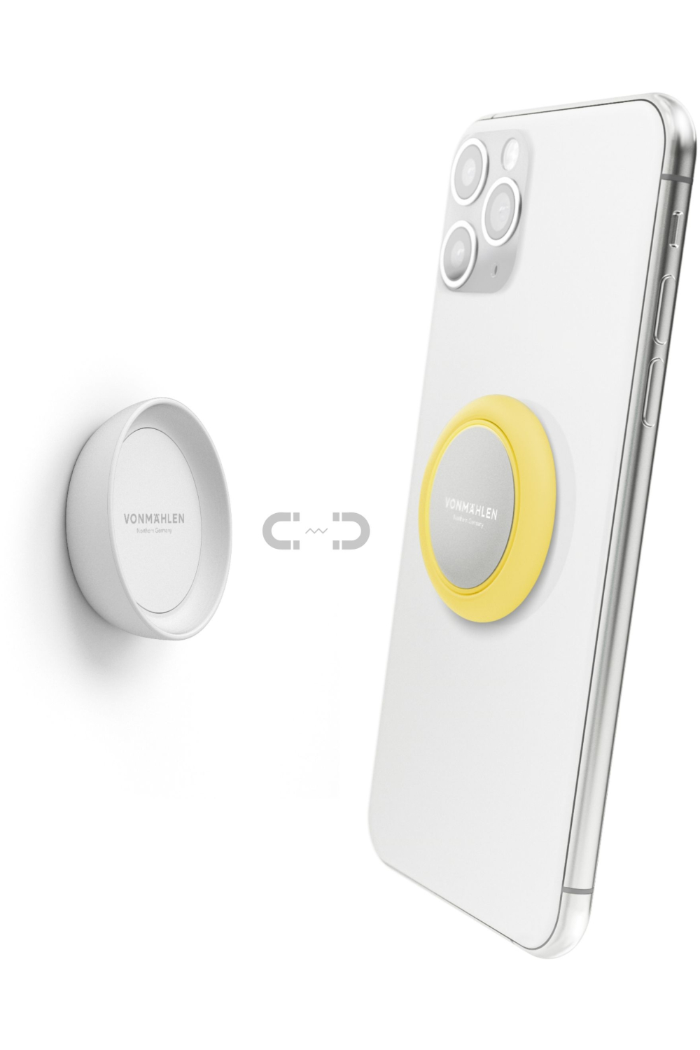 Vonmählen Backflip Signature Phone Grip + Magnetic Dot Vanilla Cream - Afbeelding 6