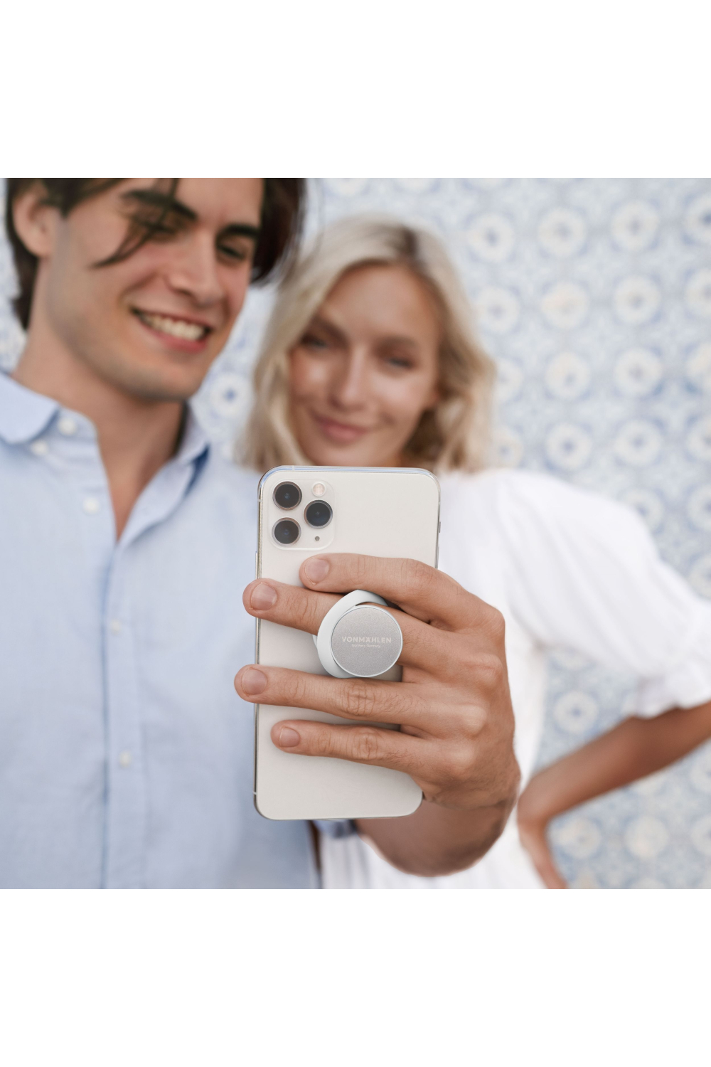 Vonmählen Backflip Signature Phone Grip + Magnetic Dot Vanilla Cream - Afbeelding 9