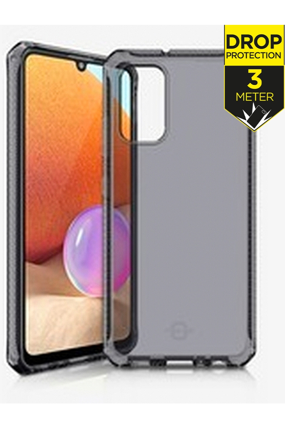 Itskins Level 2 Spectrumclear For Samsung Galaxy A32 4G Smoke