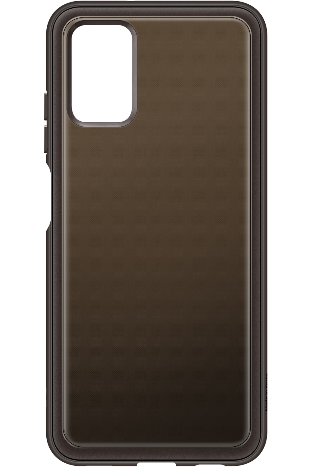 Samsung Ef-Qa038Tbegeu Samsung Soft Clear Cover Galaxy A03S Black - Afbeelding 2