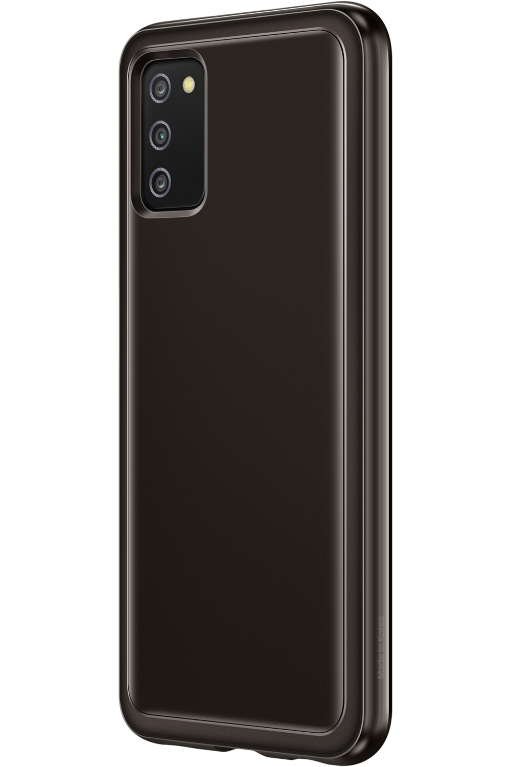 Samsung Ef-Qa038Tbegeu Samsung Soft Clear Cover Galaxy A03S Black - Afbeelding 4