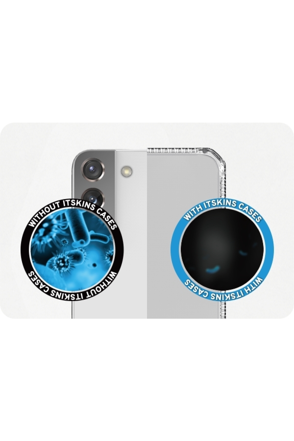 Itskins Level 2 Spectrumclear For Samsung Galaxy S22+ 5G Smoke - Afbeelding 8
