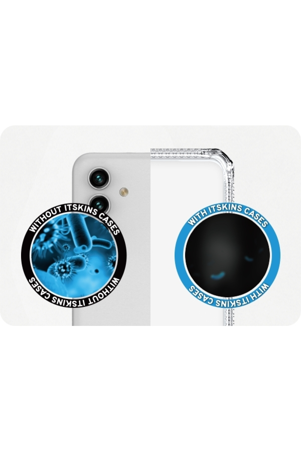 Itskins Level 2 Spectrumclear For Samsung Galaxy A04S/A13 5G Transparent - Afbeelding 8