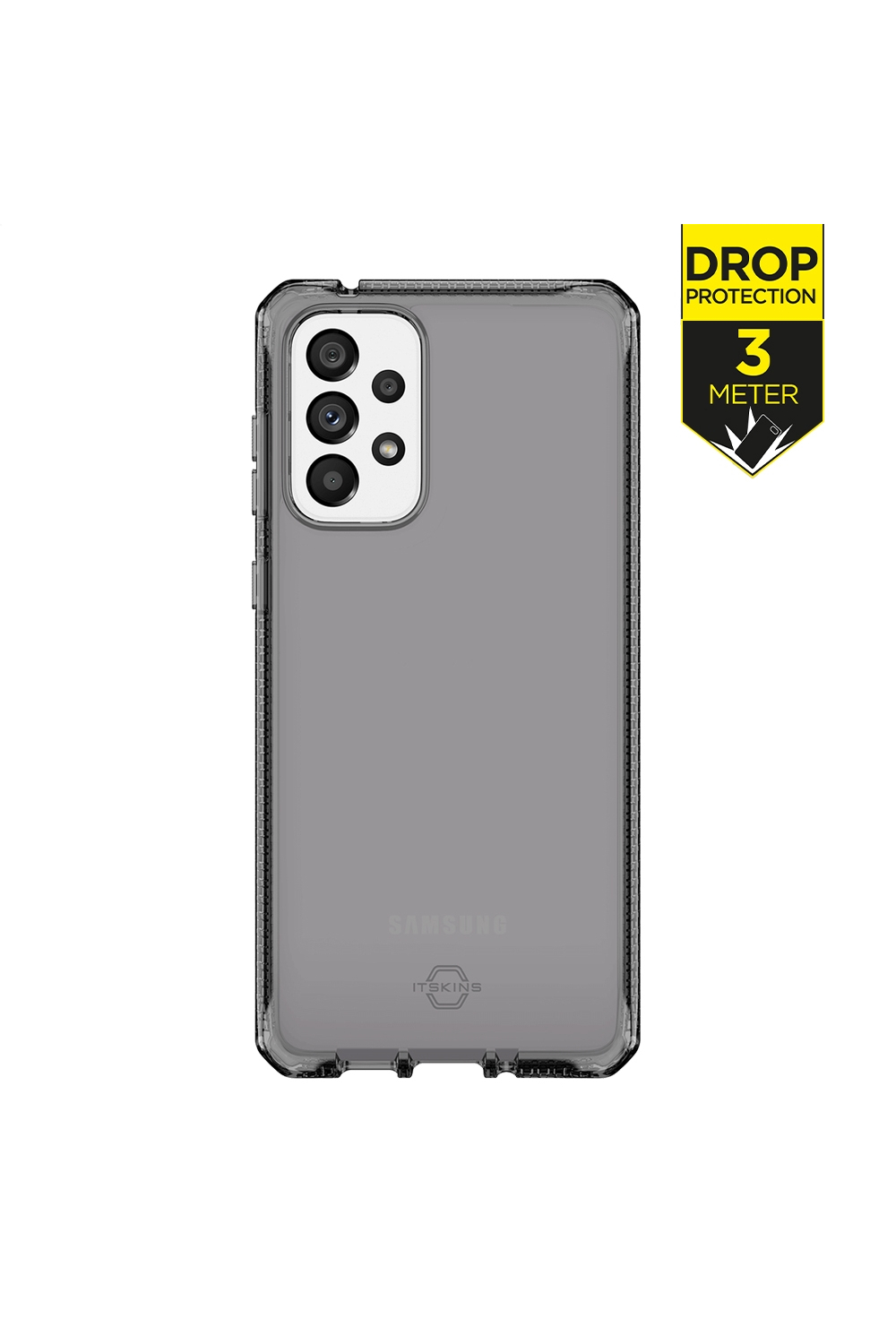 Itskins Level 2 Spectrumclear For Samsung Galaxy A73 5G Smoke