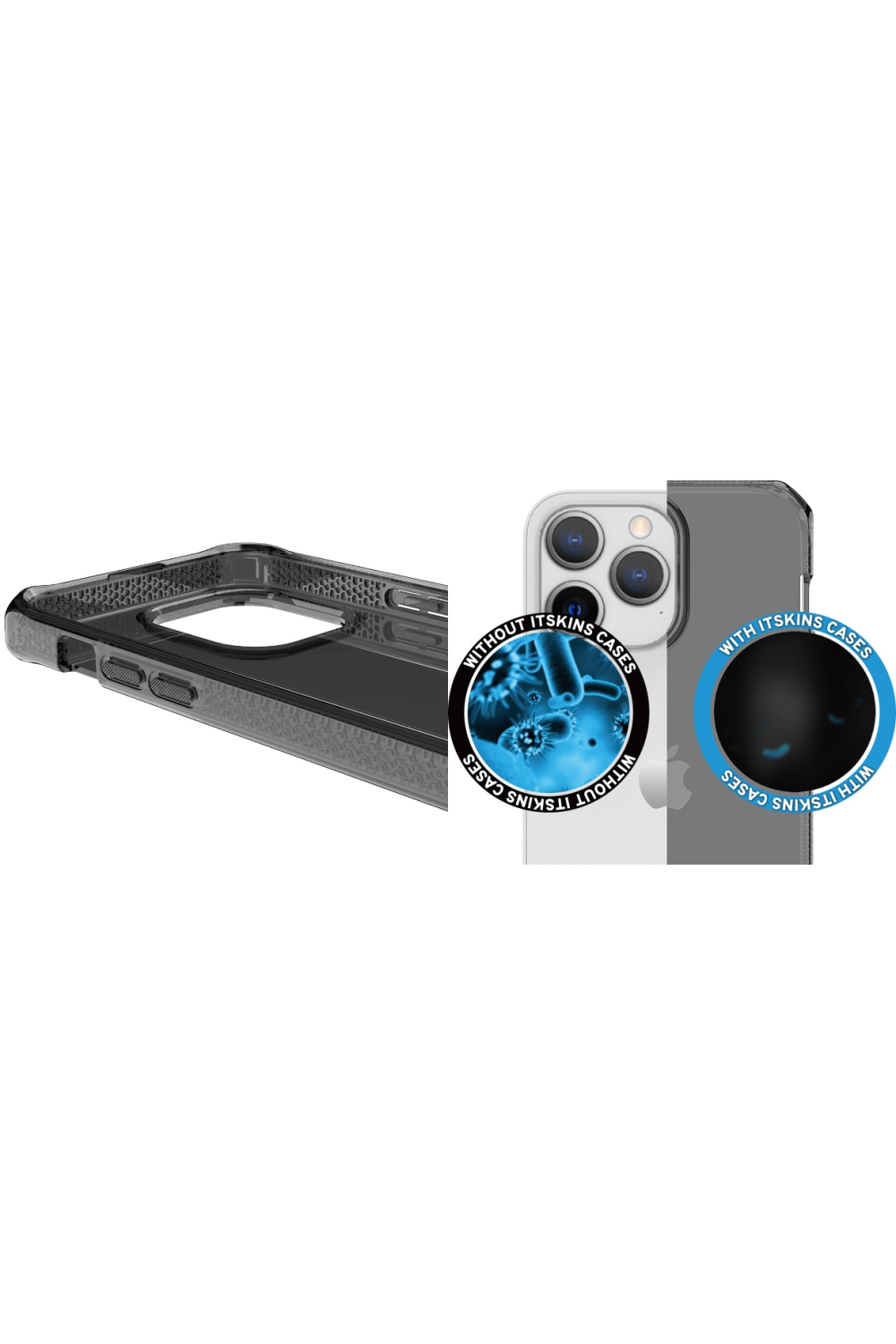 Itskins Level 2 Spectrumclear_R For Apple Iphone 13 Smoke - Afbeelding 9