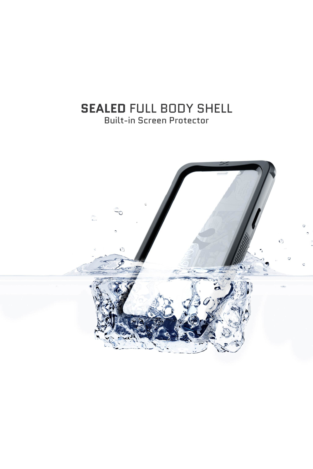 Ghostek Nautical Waterproof Magsafe Case + Belt Swivel Holster Apple Iphone 14 Plus Clear - Afbeelding 8
