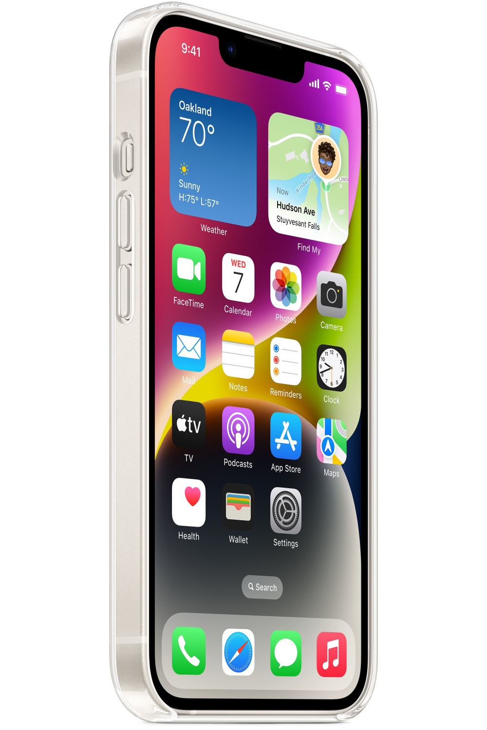 Apple Mpu43Zm/A Apple Clear Case With Magsafe Iphone 14 Plus Transparent - Afbeelding 3