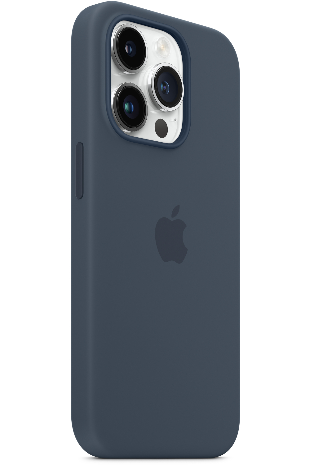 Apple Mptq3Zm/A Apple Silicone Case With Magsafe Iphone 14 Pro Max Storm Blue - Afbeelding 2