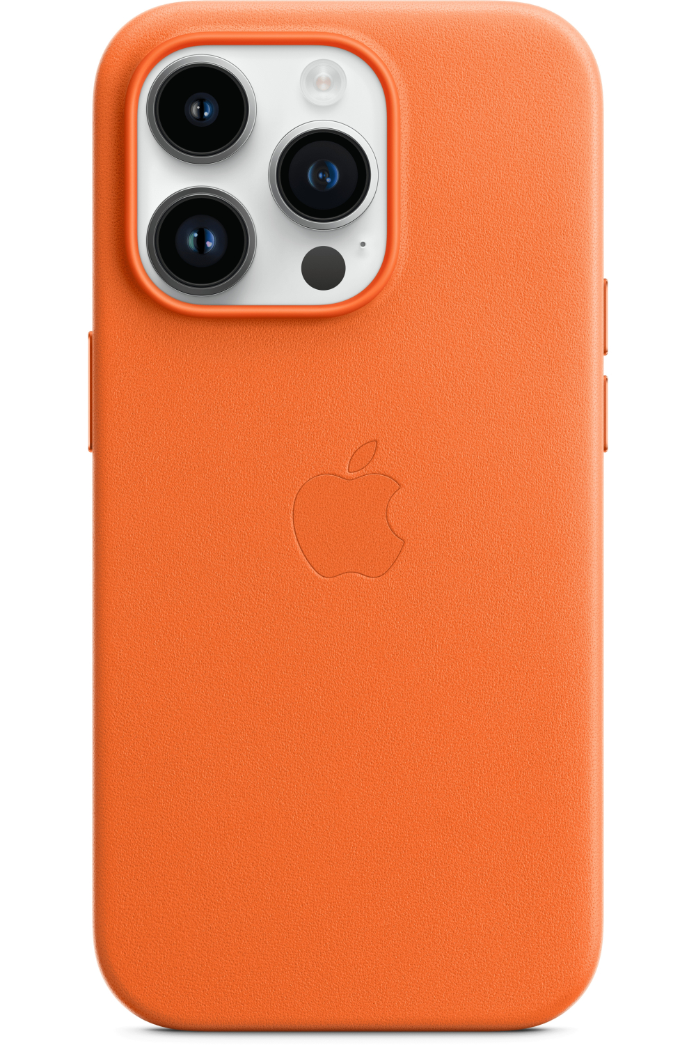 Apple Mppr3Zm/A Apple Leather Case With Magsafe Iphone 14 Pro Max Orange
