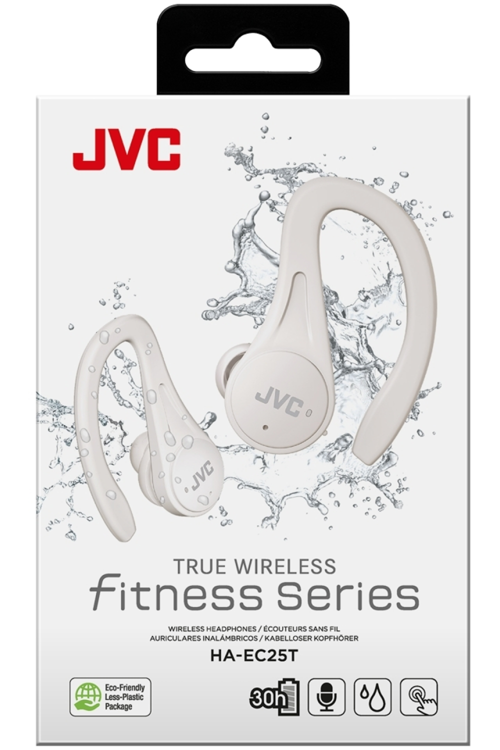 Jvc Ha-Ec25T Jvc Fitness Series True Wireless Bluetooth Stereo Headset White - Afbeelding 6