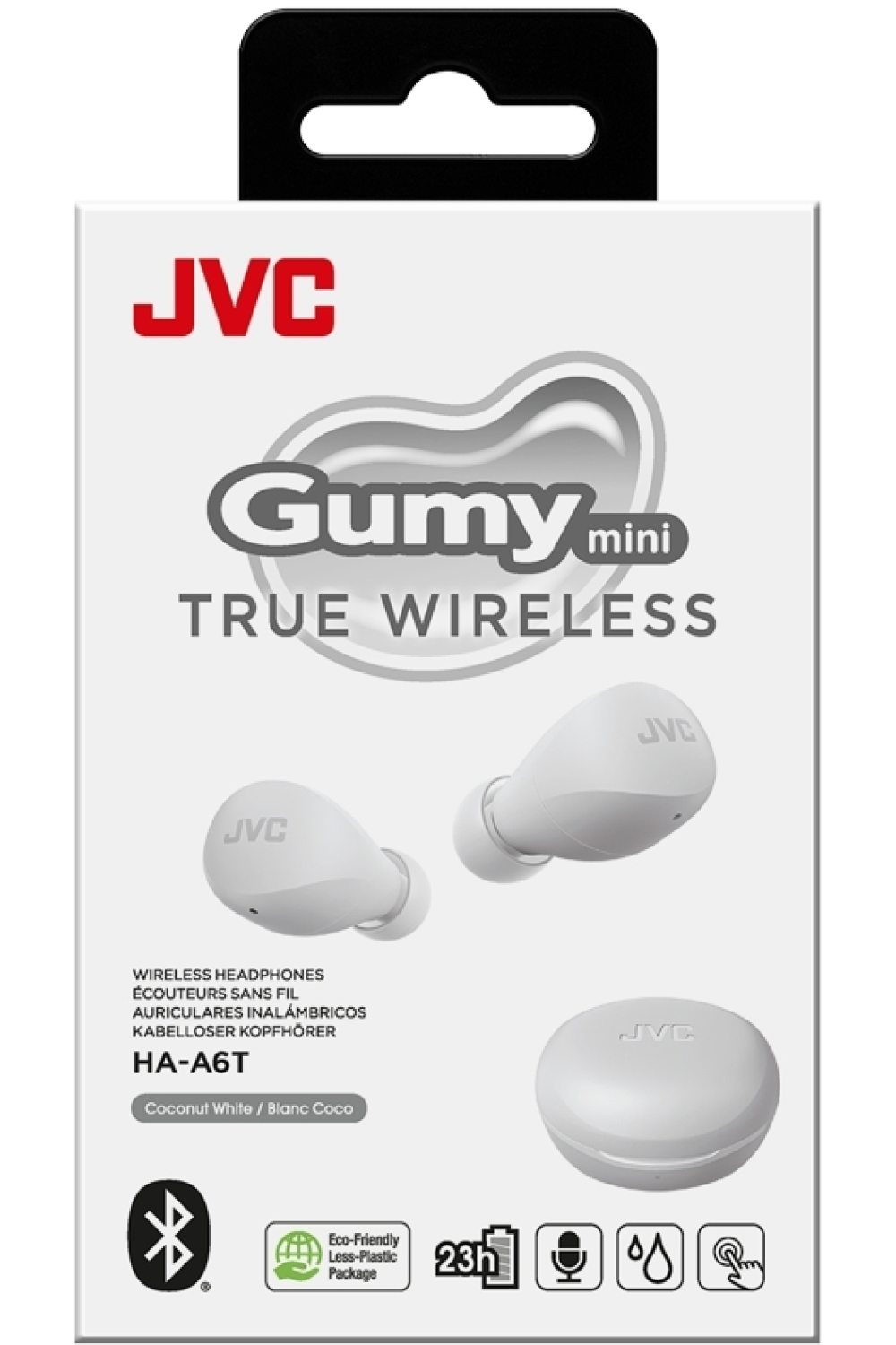 Jvc Ha-A6T Jvc Gumy Mini True Wireless Bluetooth Stereo Headset White - Afbeelding 7