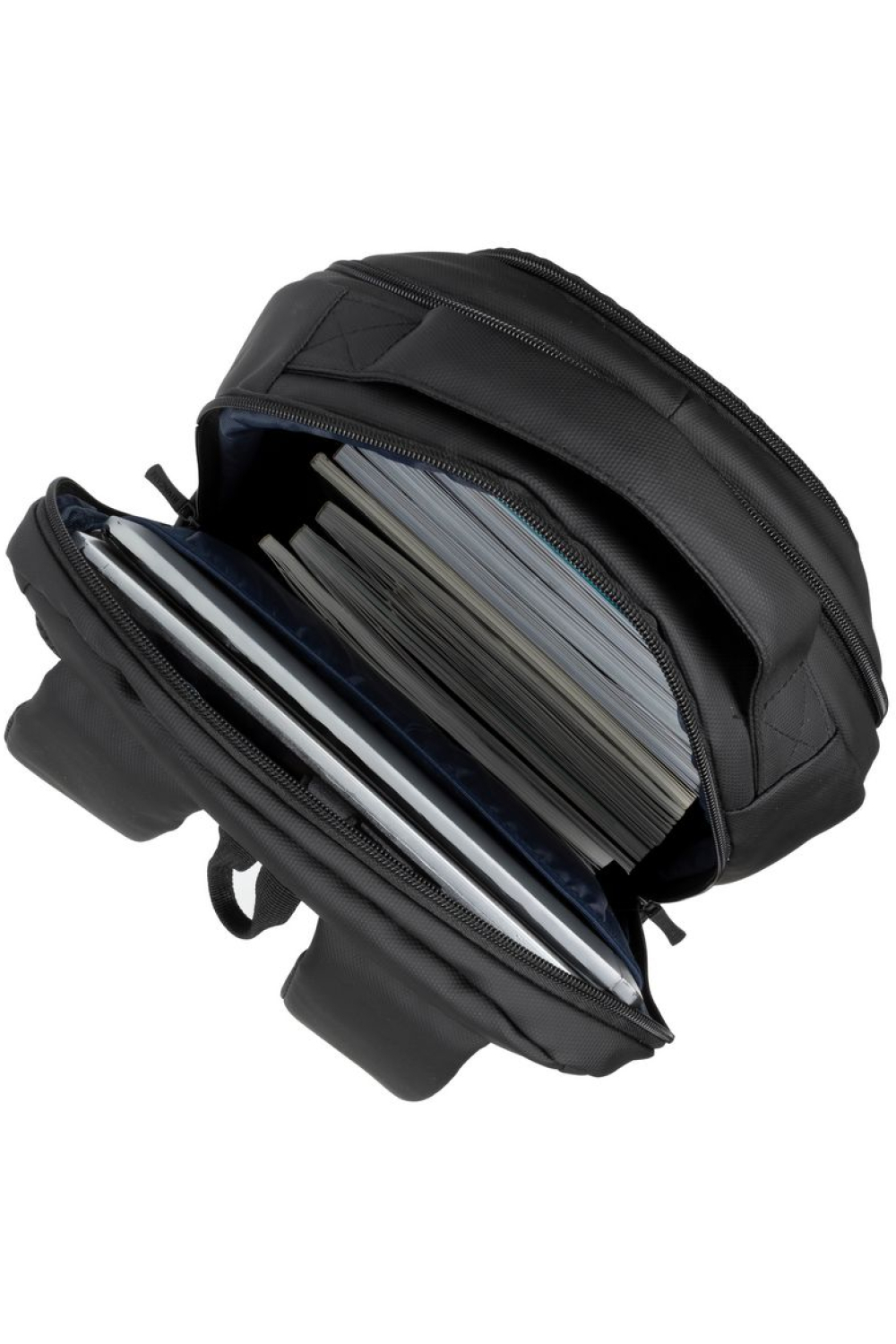 Rivacase Tegel Coated Eco Laptop Backpack 15.6Inch Black - Afbeelding 11