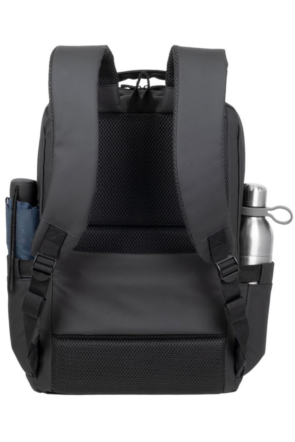 Rivacase Tegel Coated Eco Laptop Backpack 15.6Inch Black - Afbeelding 4