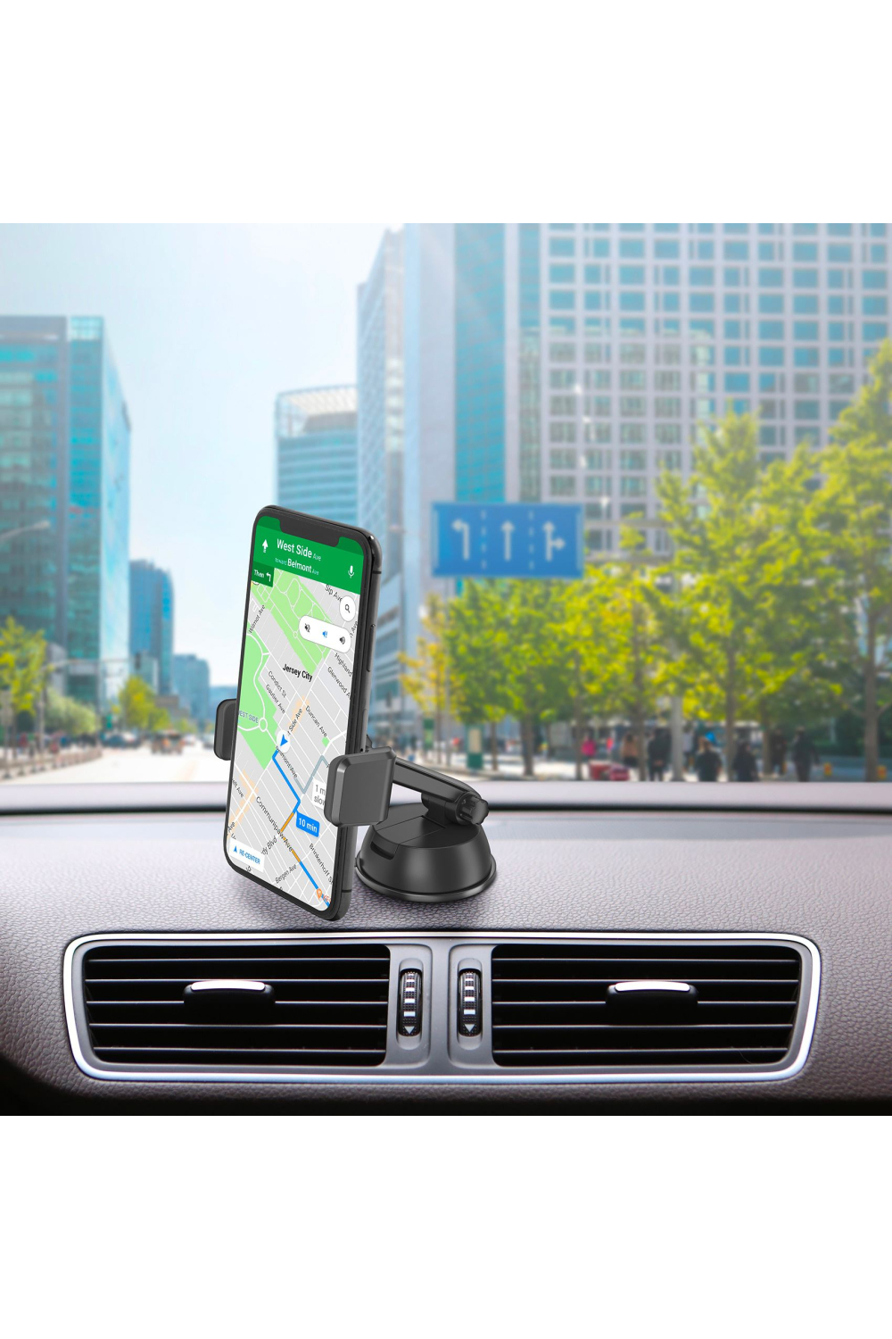 Celly Mountext Universal Car Holder Black - Afbeelding 5