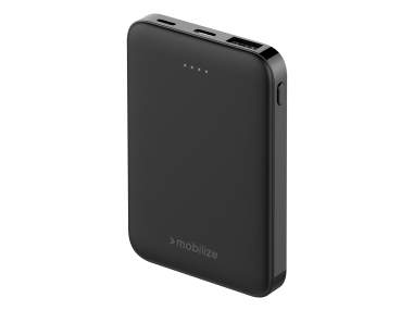 Mobilize Power Bank 5000Mah 15W Black