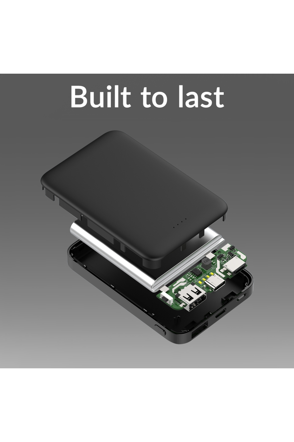 Mobilize Power Bank 5000Mah 15W Black - Afbeelding 5