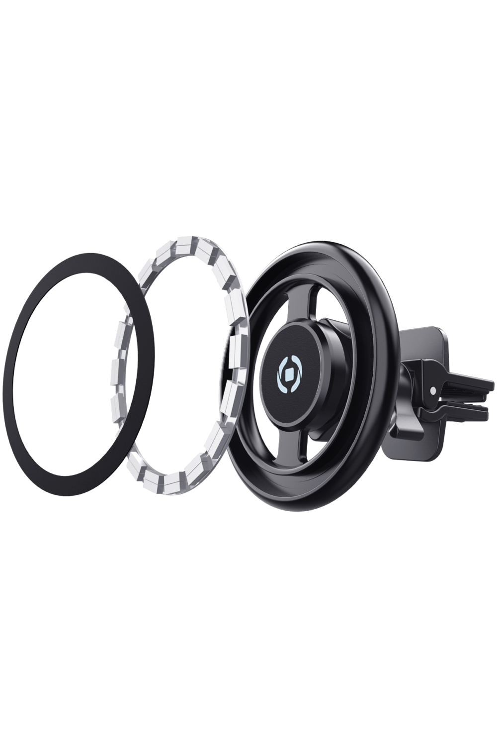 Celly Ghostmagpro Magsafe Car Holder Black - Afbeelding 2