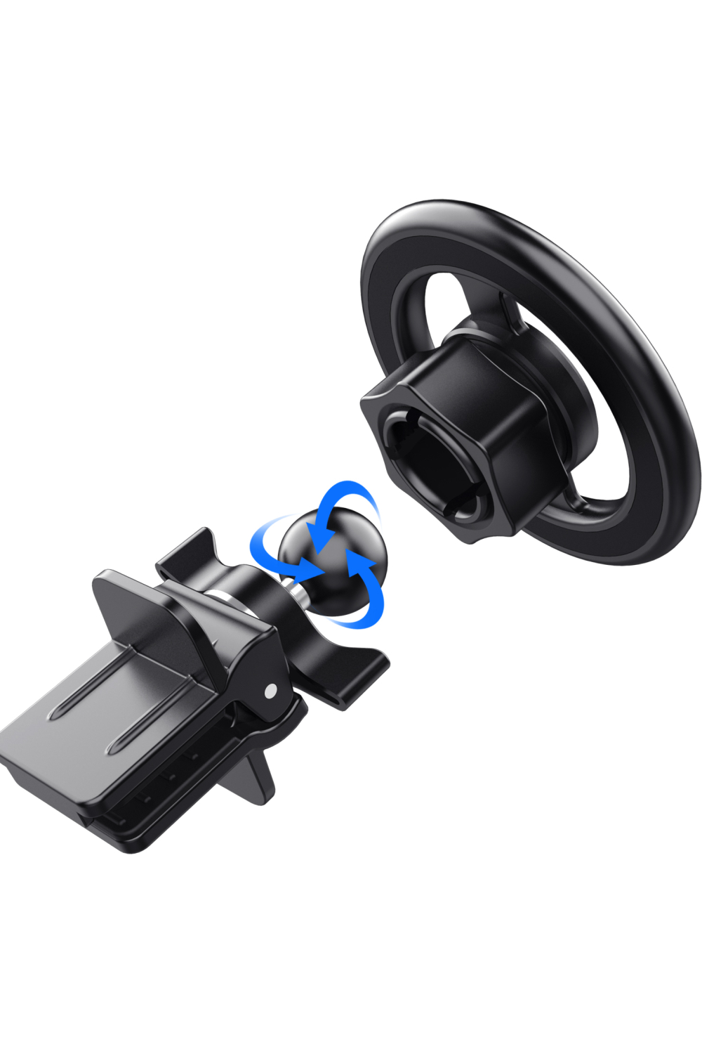 Celly Ghostmagpro Magsafe Car Holder Black - Afbeelding 3