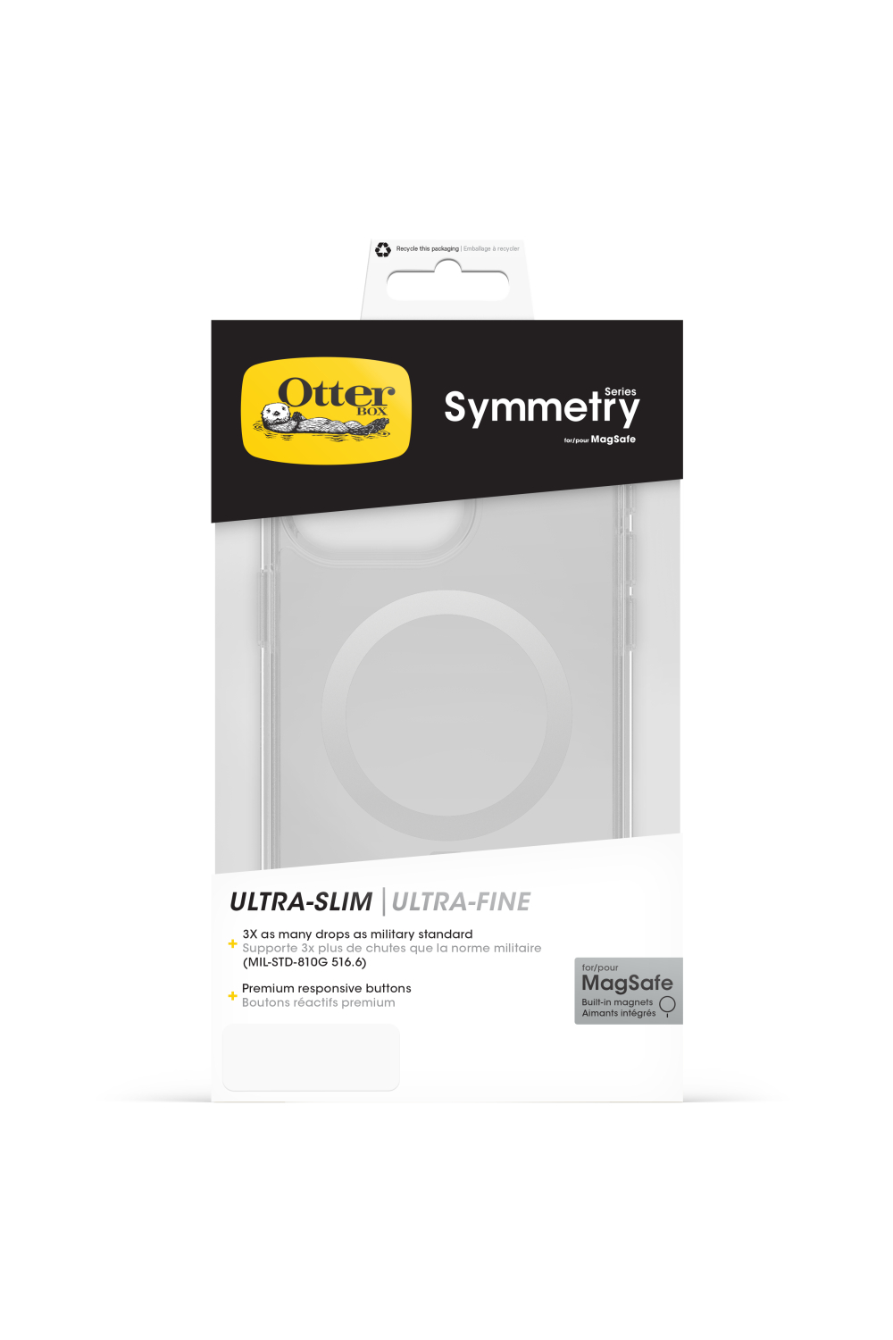 Otterbox Symmetry+ Clear Case Apple Iphone 15 Pro Max Clear - Afbeelding 5