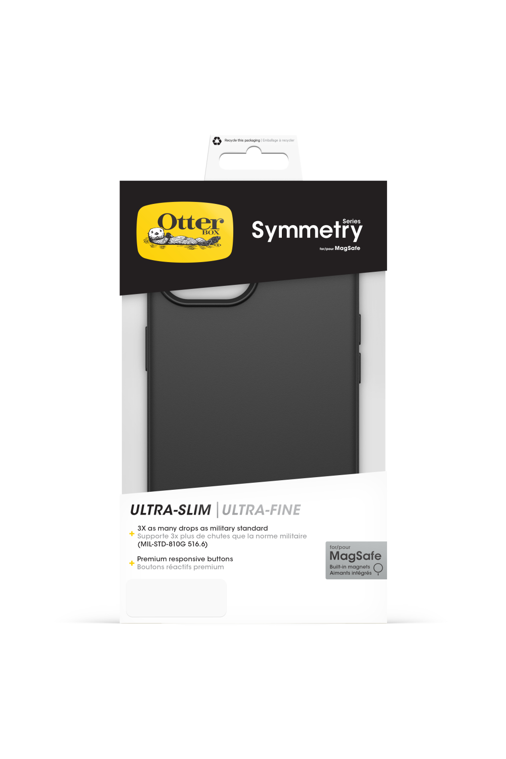 Otterbox Symmetry+ Case Apple Iphone 13/14/15/16E Black - Afbeelding 5