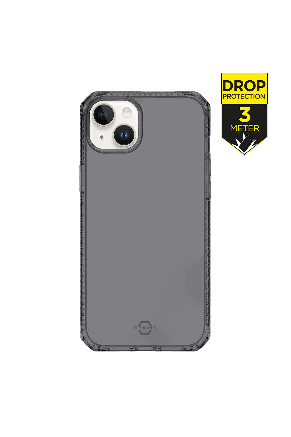 Itskins Level 2 Spectrumclear_R For Apple Iphone 14/15 Smoke