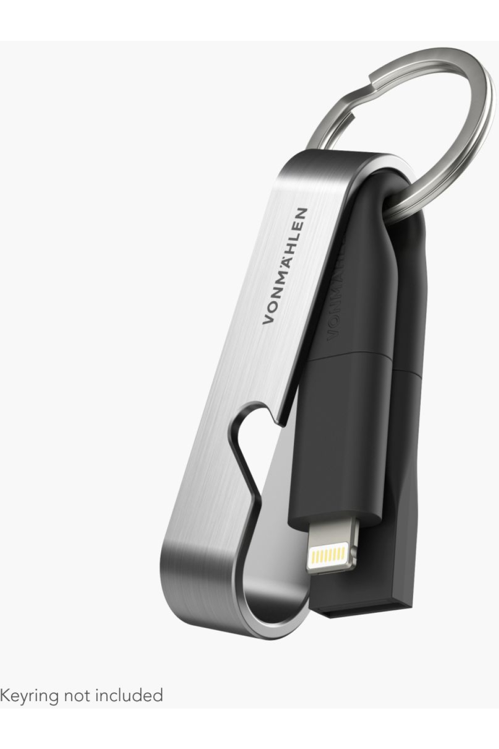 Vonmählen High Six 6In1 Fast Charging Cable Black/Silver