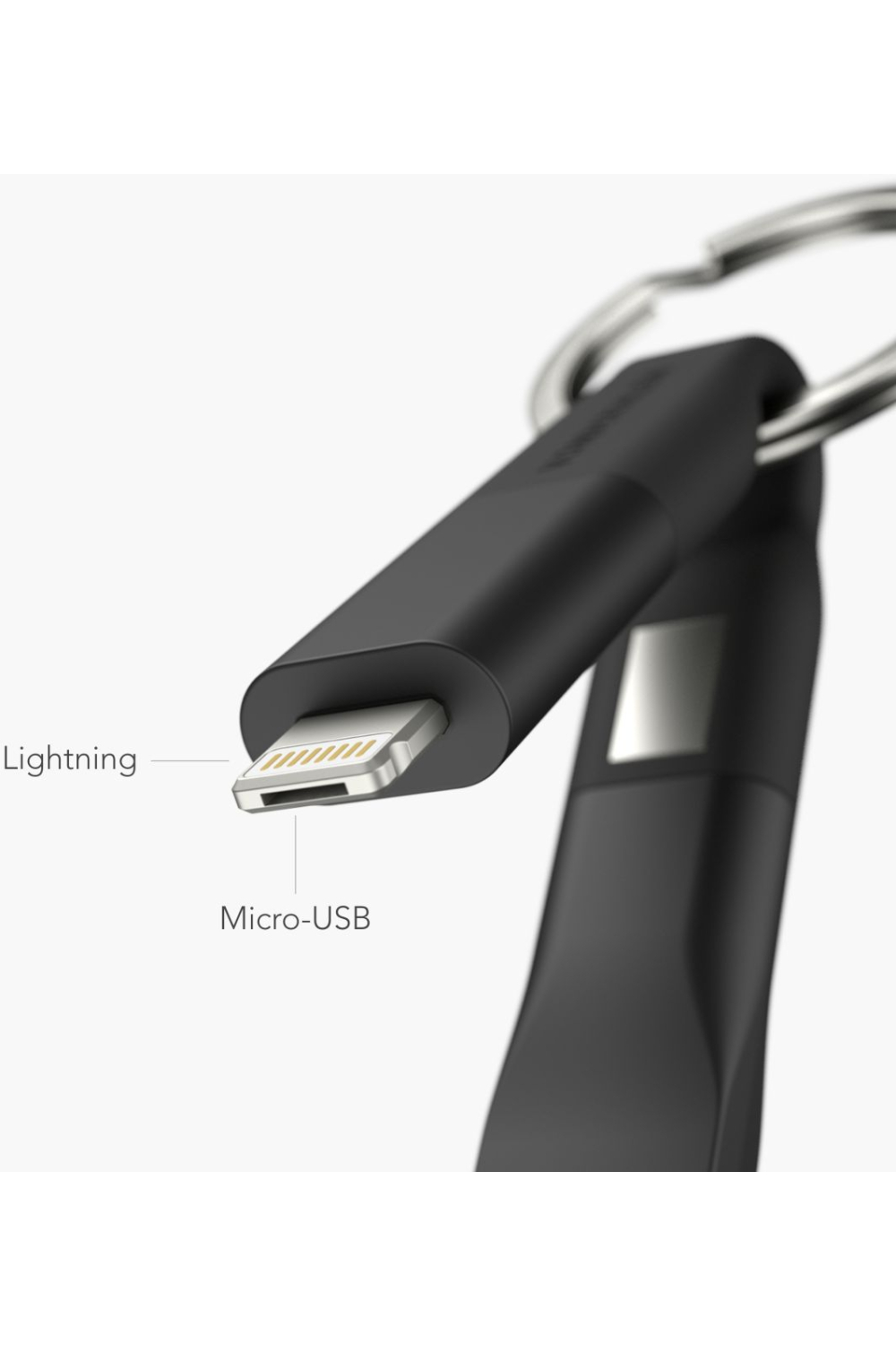 Vonmählen High Six 6In1 Fast Charging Cable Black/Silver - Afbeelding 6