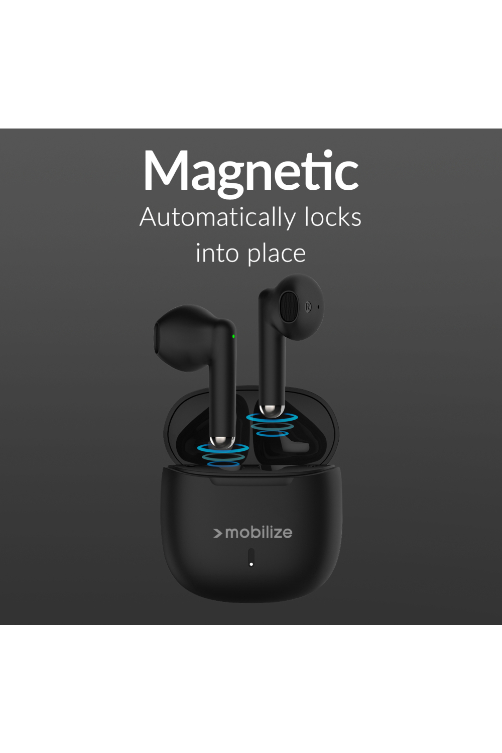 Mobilize Tws Earbuds Black - Afbeelding 4
