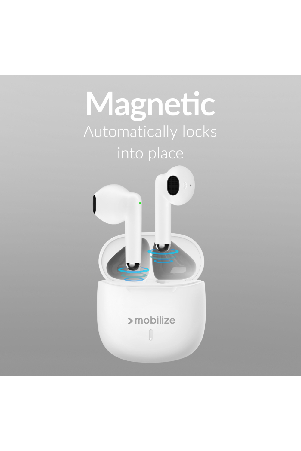 Mobilize Tws Earbuds White - Afbeelding 4