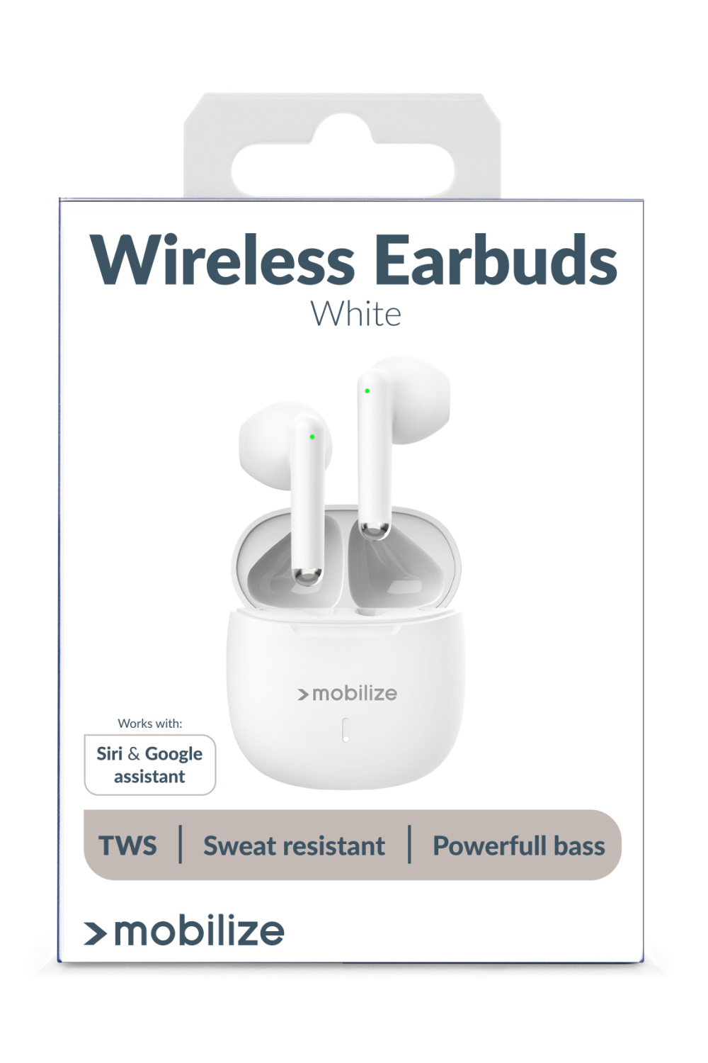 Mobilize Tws Earbuds White - Afbeelding 9