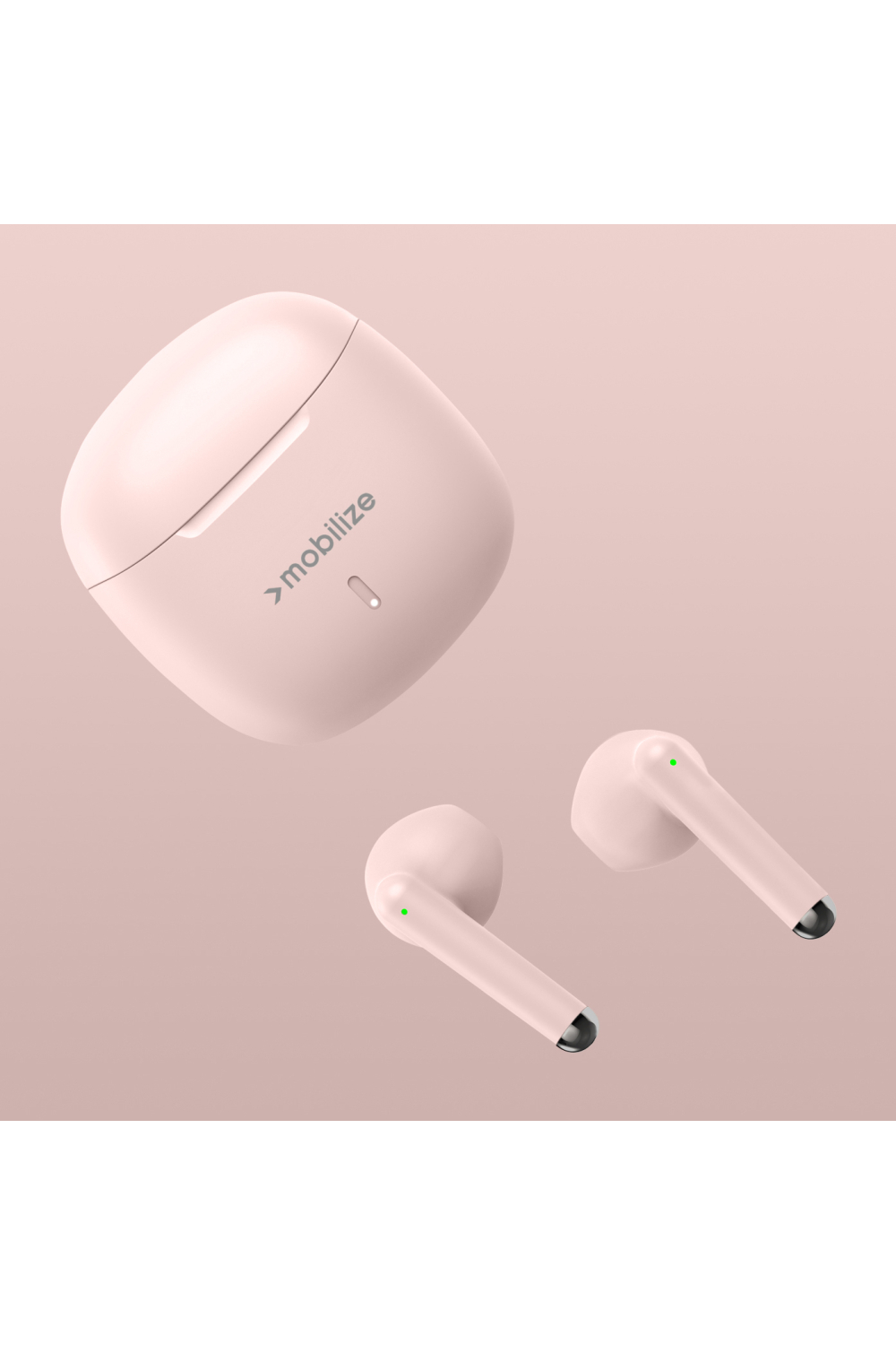 Mobilize Tws Earbuds Pastel Pink - Afbeelding 2