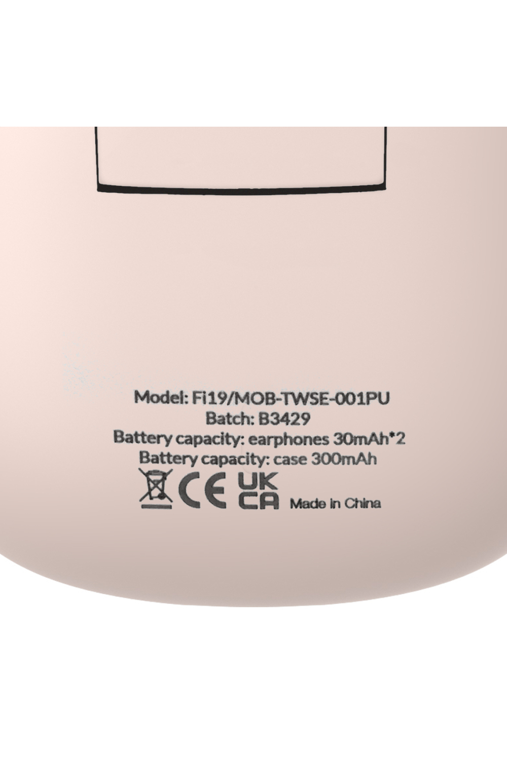 Mobilize Tws Earbuds Pastel Pink - Afbeelding 8