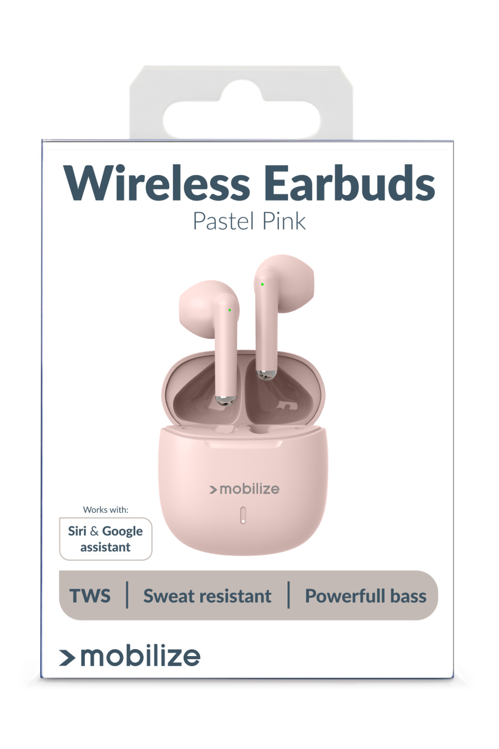 Mobilize Tws Earbuds Pastel Pink - Afbeelding 9