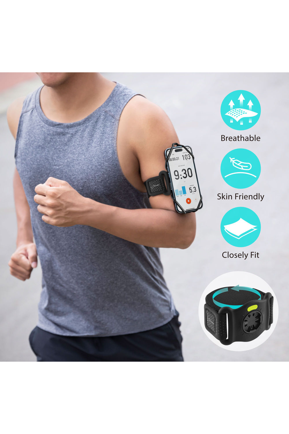 Bone Run Tie Connect Kit 2 Black - Afbeelding 11