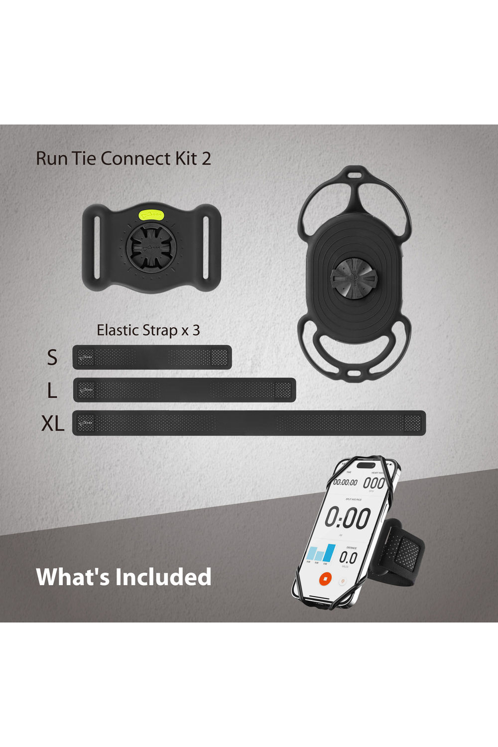 Bone Run Tie Connect Kit 2 Black - Afbeelding 15