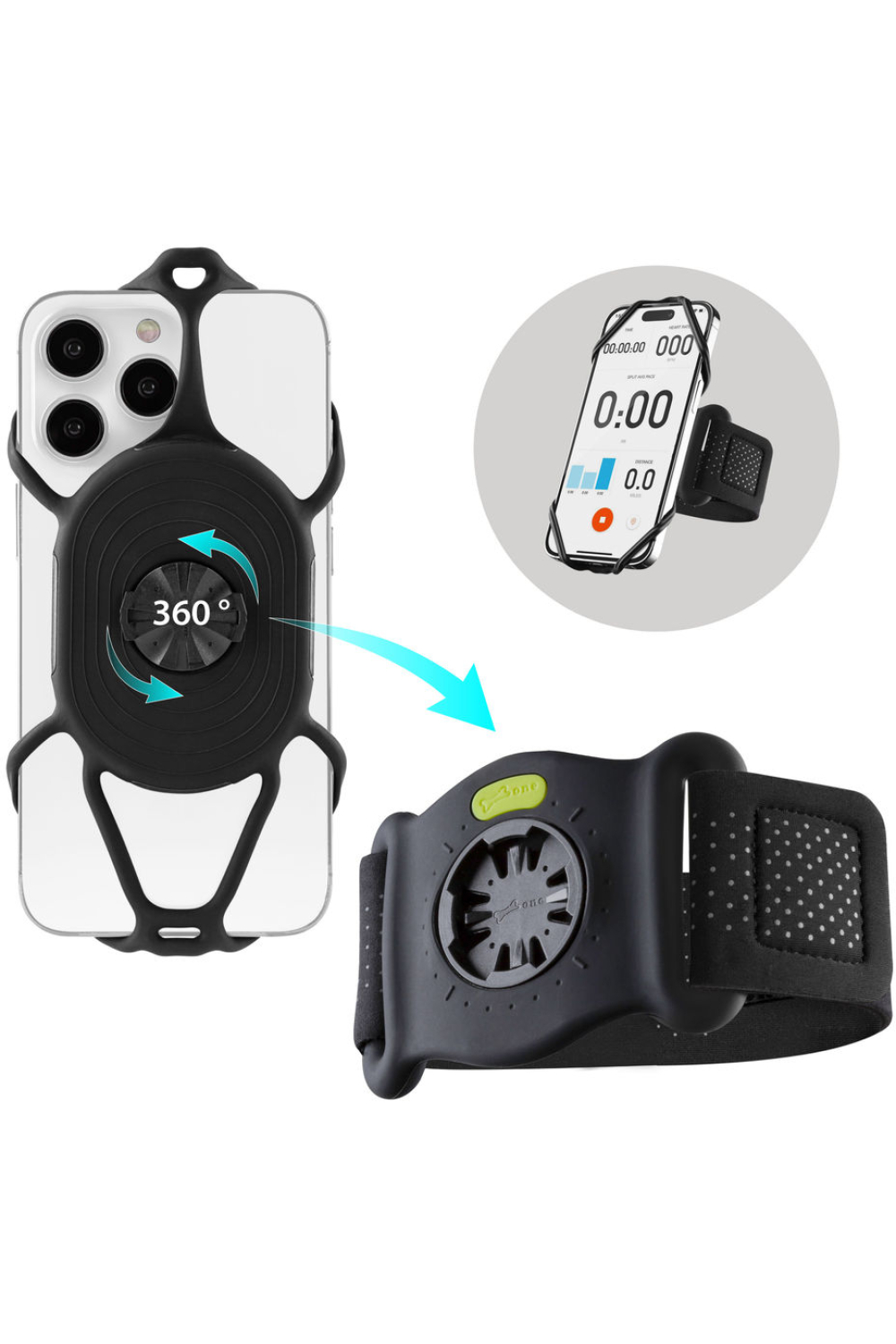 Bone Run Tie Connect Kit 2 Black - Afbeelding 9