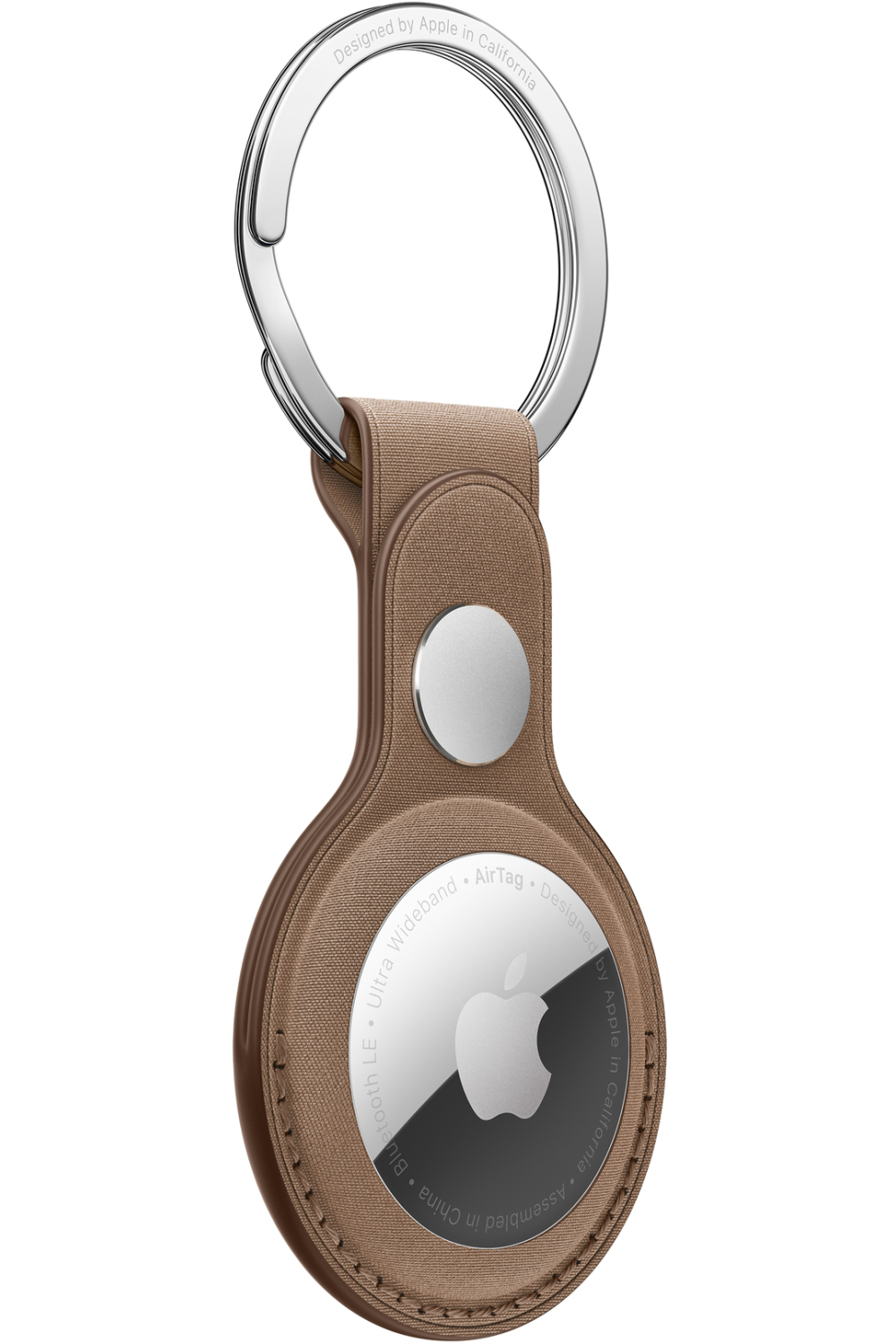 Apple Mt2L3Zm/A Apple Airtag Finewoven Key Ring Taupe - Afbeelding 3