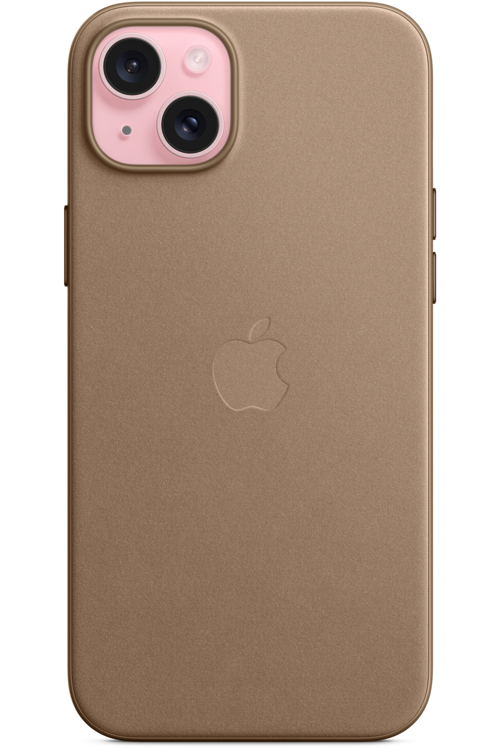 Apple Mt473Zm/A Apple Finewoven Case With Magsafe Iphone 15 Plus Taupe - Afbeelding 2